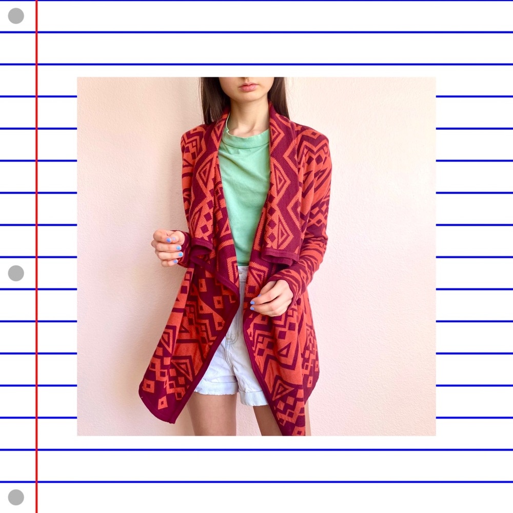 Boho Print Comfy Cardigan UO